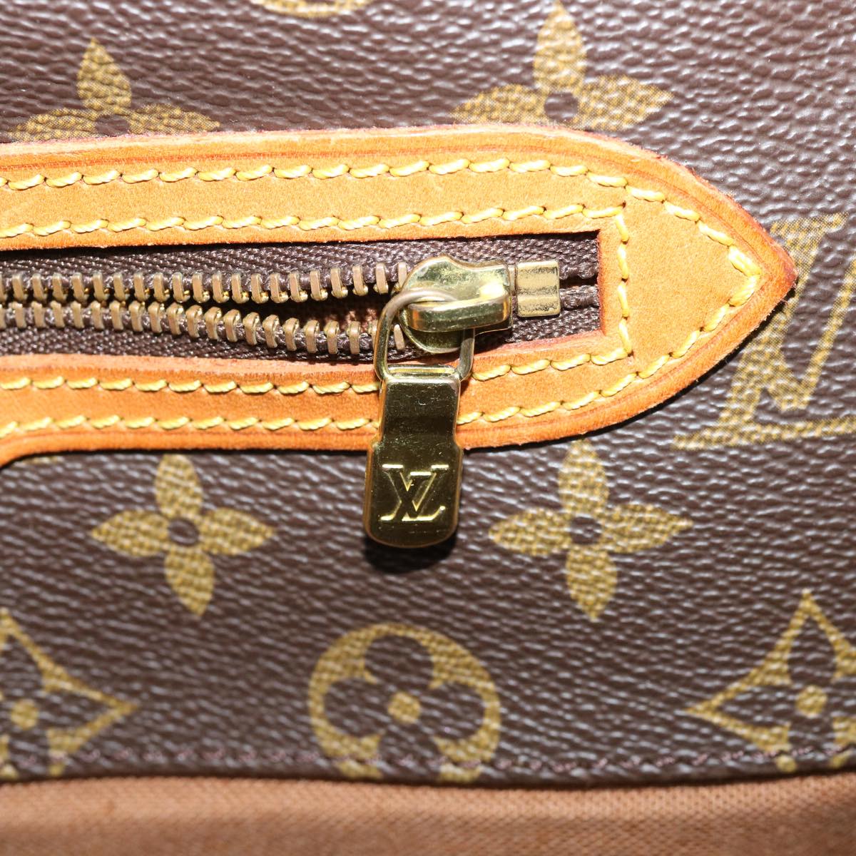 Louis Vuitton Brown Canvas SAC SHOPPING shoulder bag