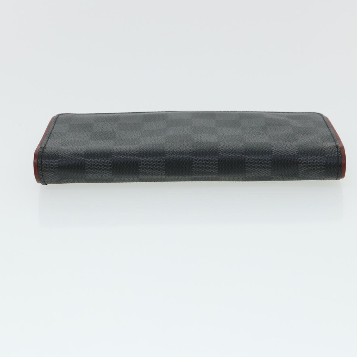 Louis Vuitton Black Canvas Brazza wallet accessories