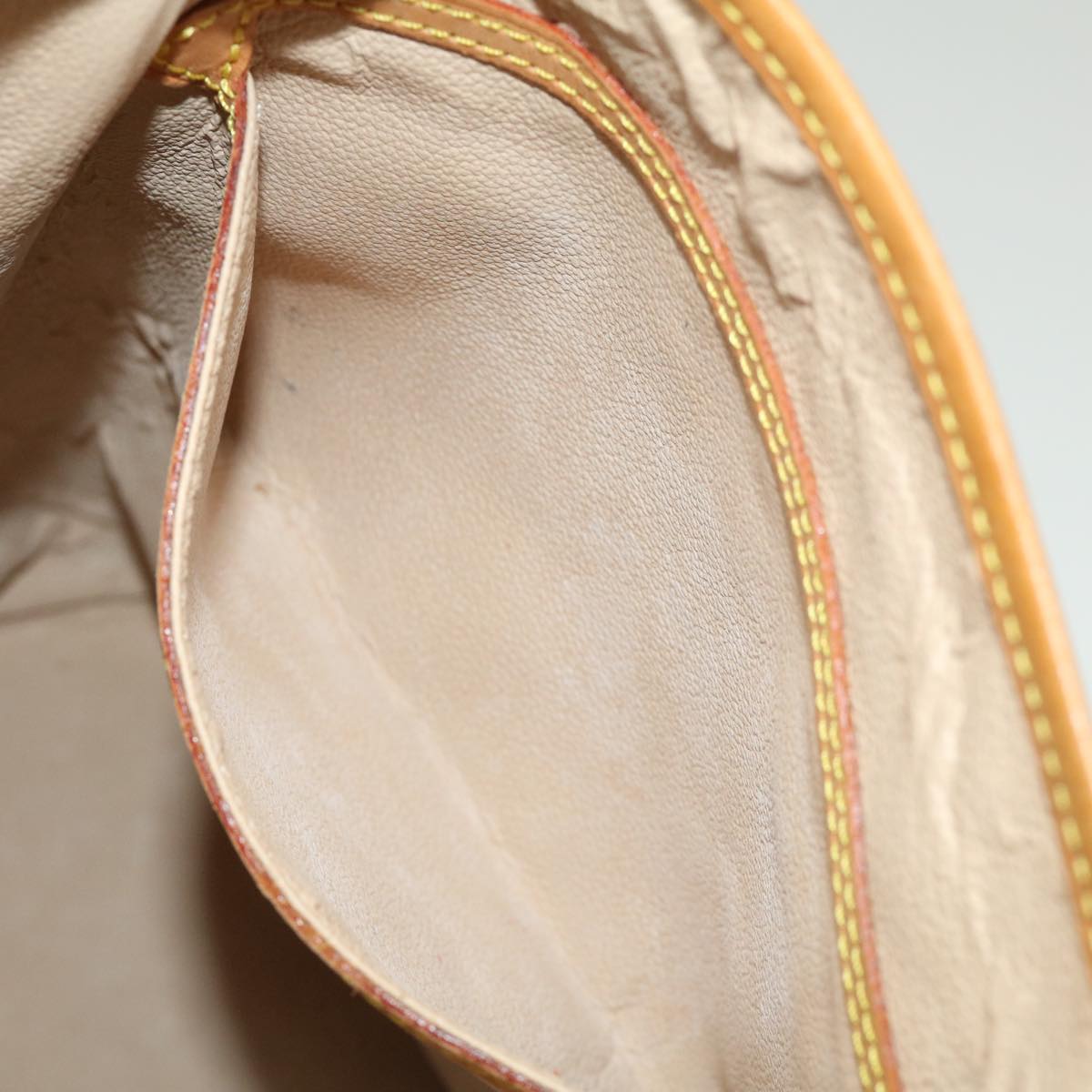 Louis Vuitton Brown Canvas Bucket shoulder bag