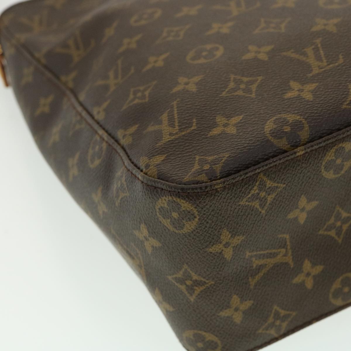 Louis Vuitton Brown Canvas Looping GM shoulder bag