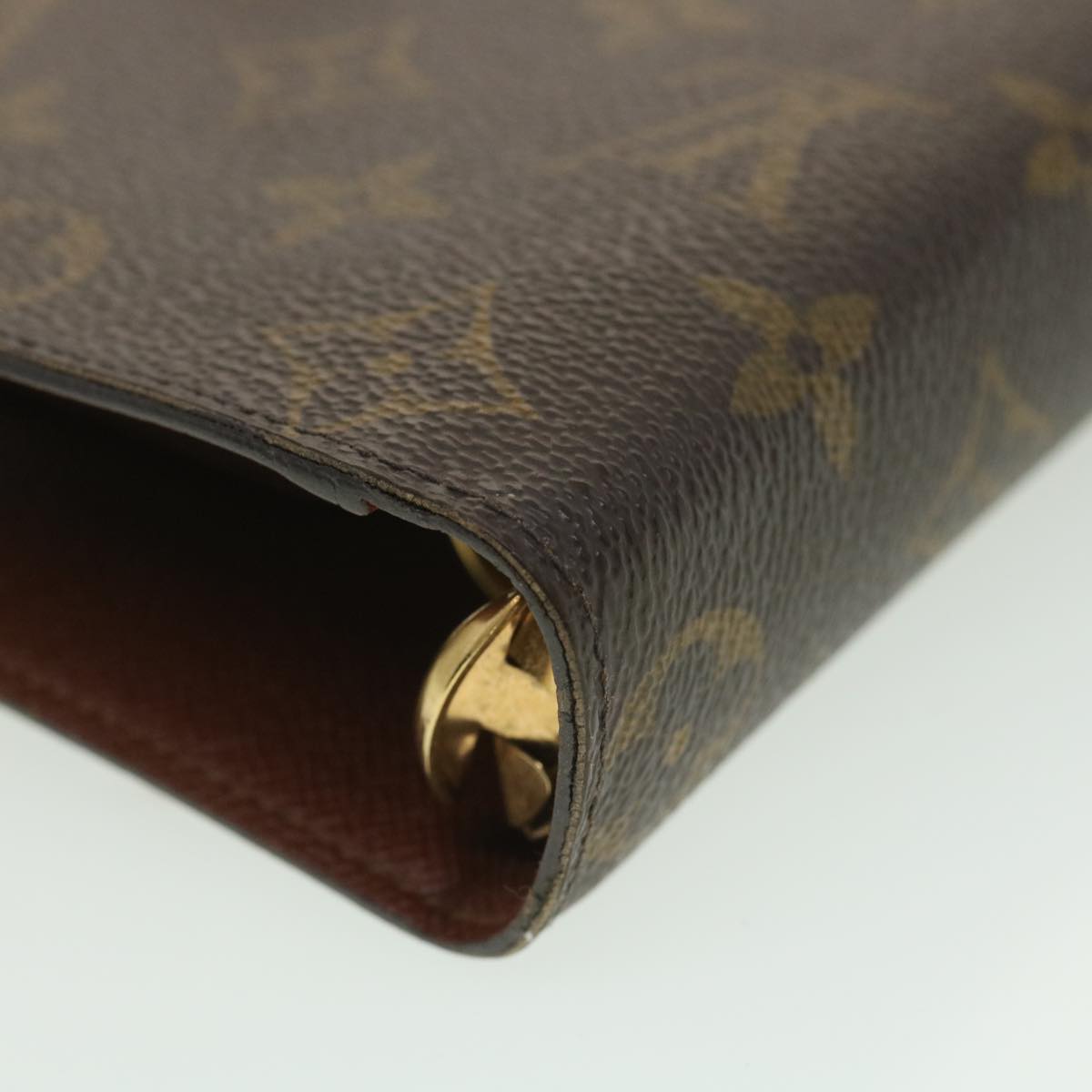 Louis Vuitton Brown Canvas Agenda cover wallet accessories