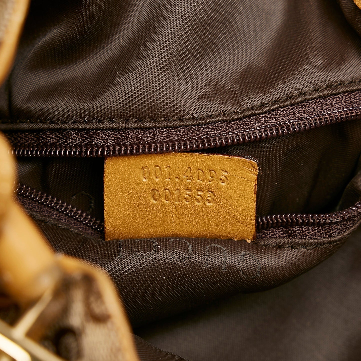 Gucci Bamboo GG Canvas Web Satchel