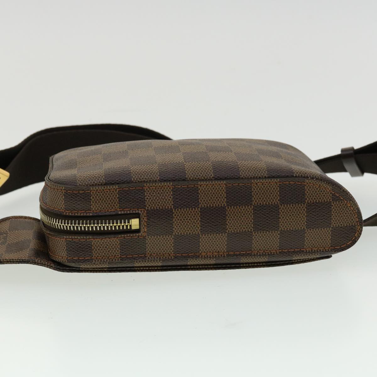 Louis Vuitton Brown Canvas Geronimos shoulder bag