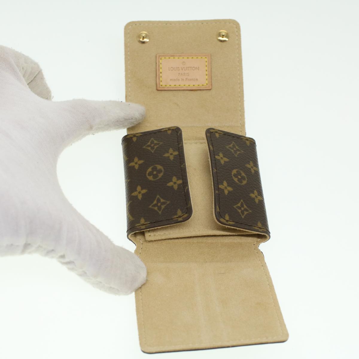 Louis Vuitton Brown Canvas  wallet accessories