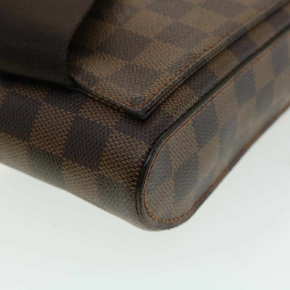 Louis Vuitton Brown Canvas Geronimos shoulder bag