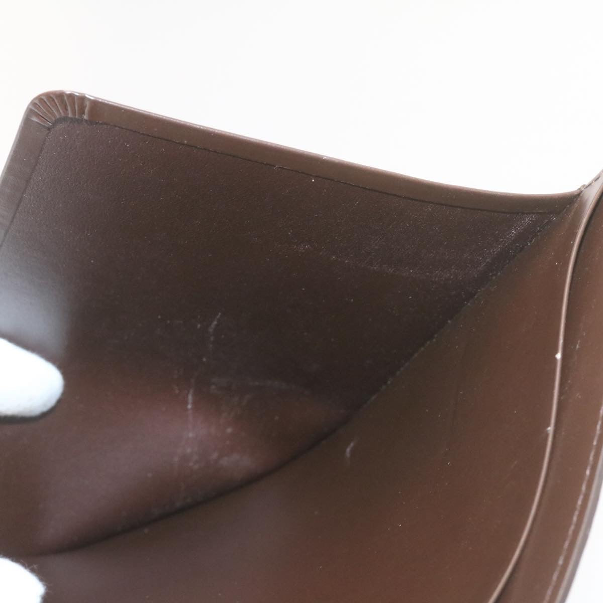 Louis Vuitton Brown Leather Agenda cover wallet accessories