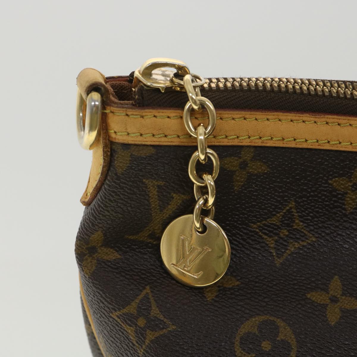 Louis Vuitton Brown Canvas Palermo shoulder bag