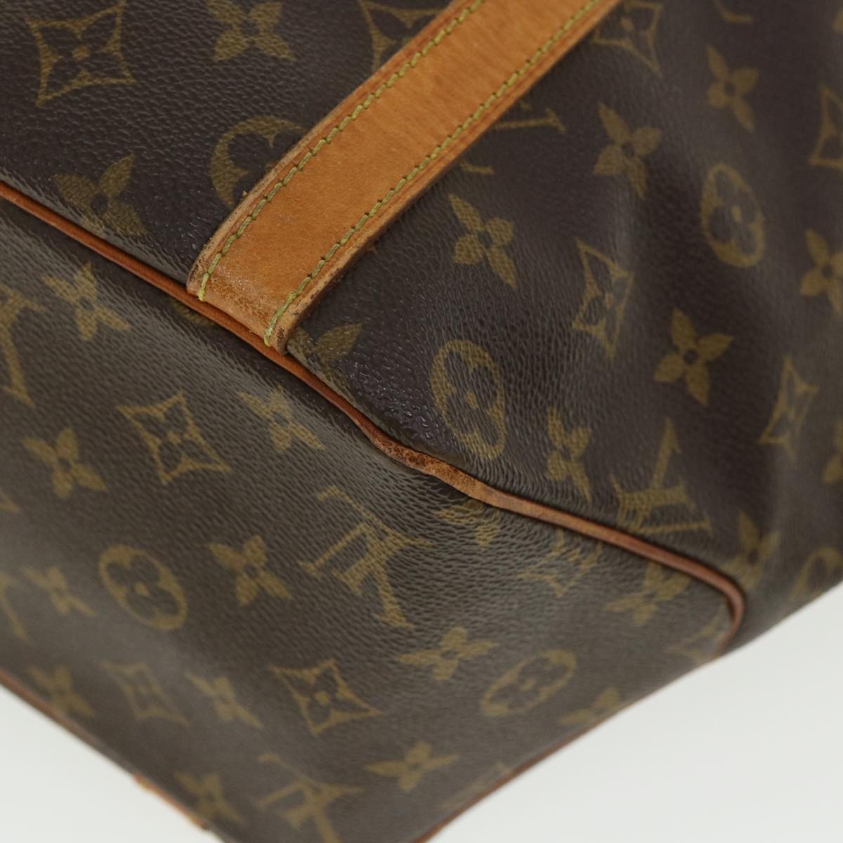 Louis Vuitton Brown Canvas SAC SHOPPING shoulder bag