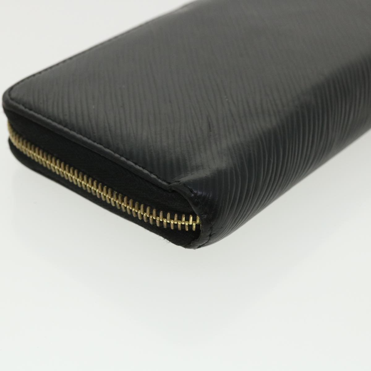 Louis Vuitton Black Leather Portefeuille zippy wallet accessories