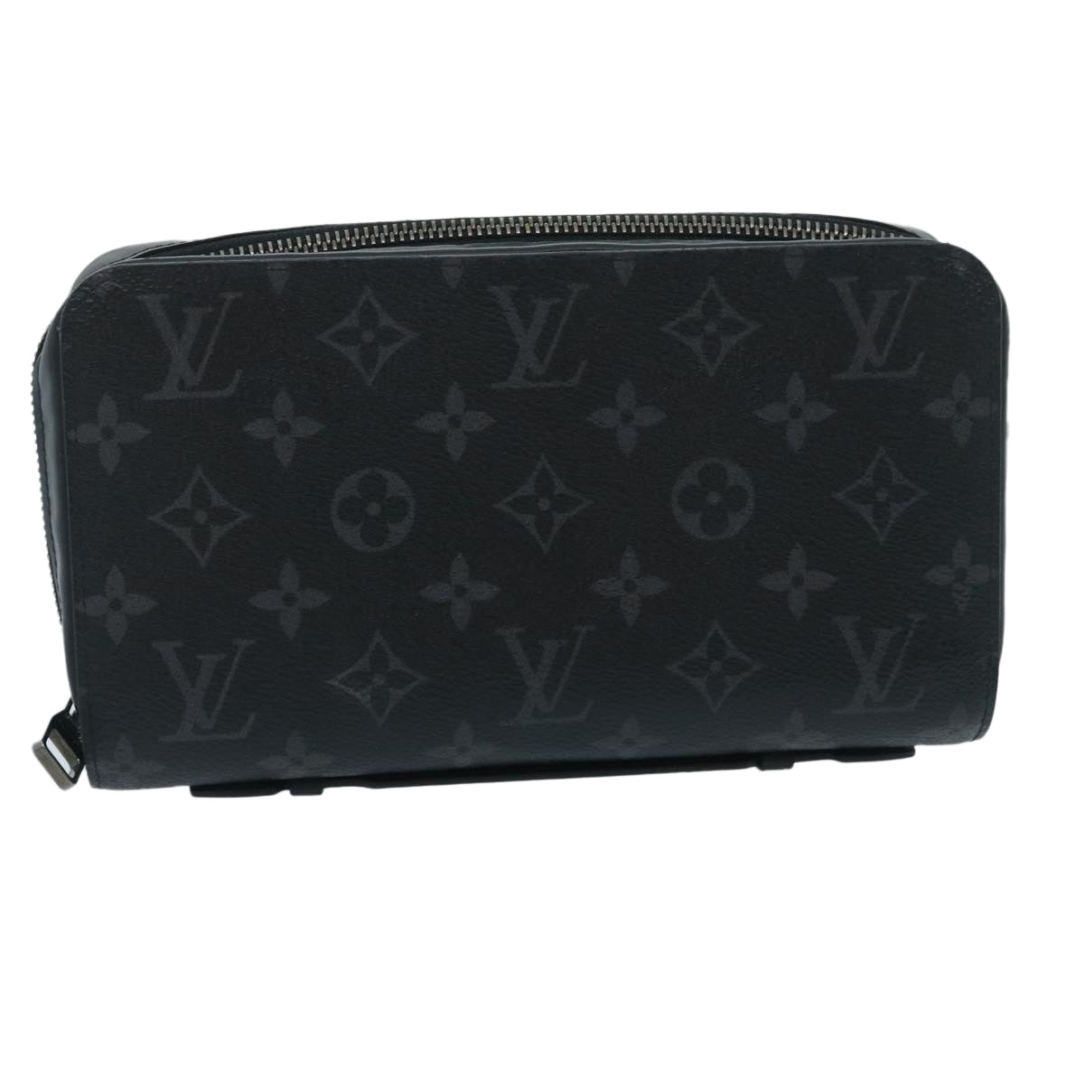 Louis Vuitton Black Canvas Zippy XL wallet accessories