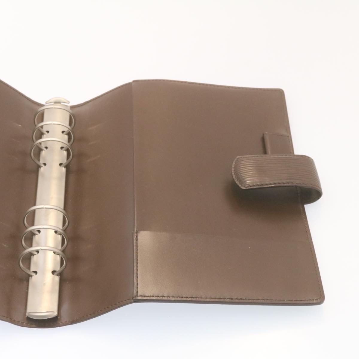 Louis Vuitton Brown Leather Agenda cover wallet accessories