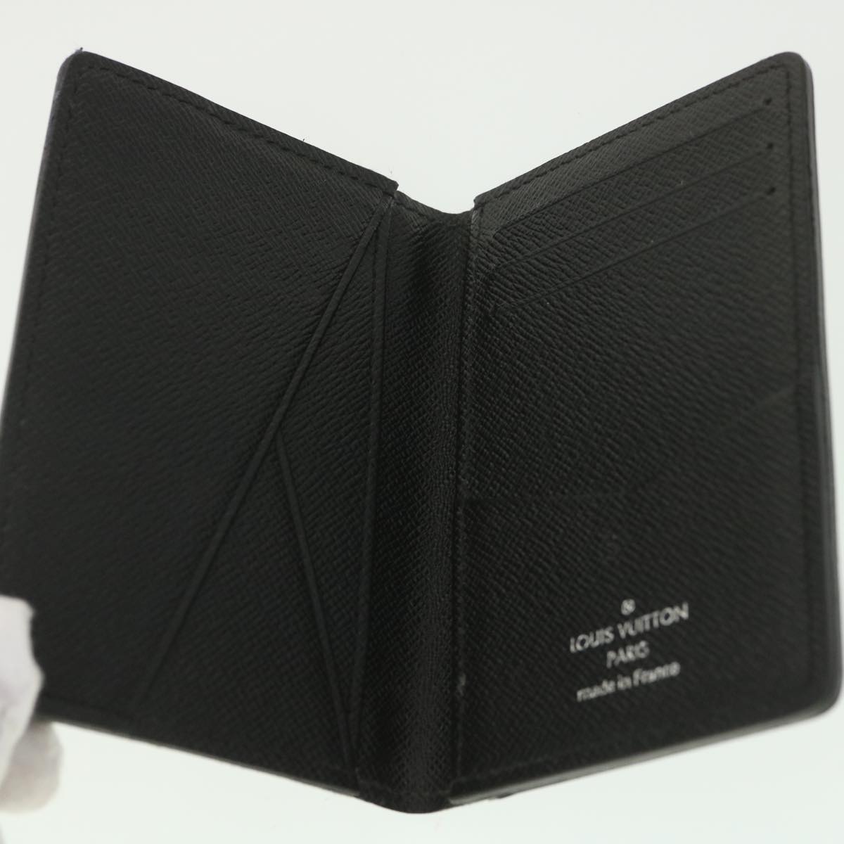 Louis Vuitton Black Canvas  wallet accessories