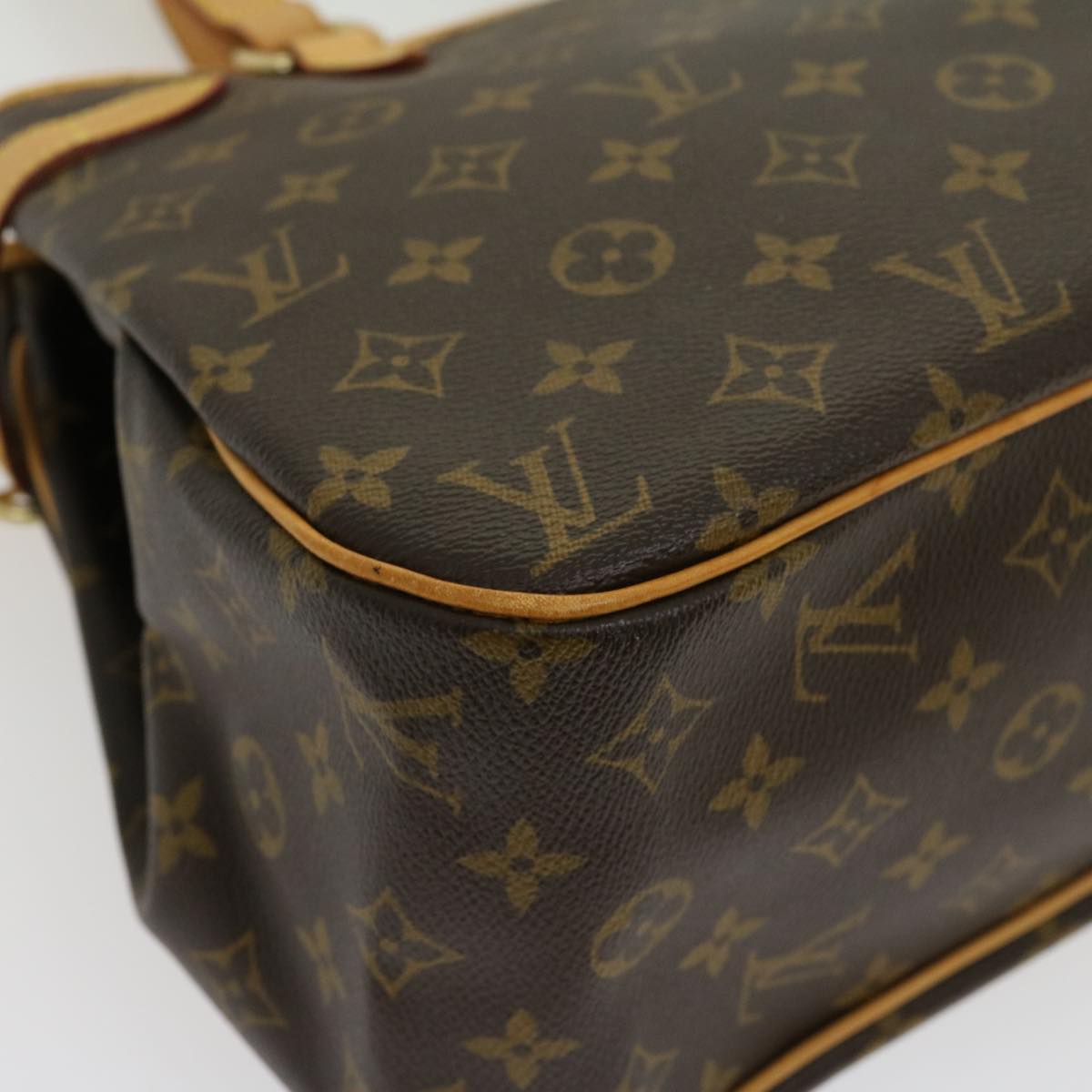 Louis Vuitton Brown Canvas Batignolles Horizontal tote bag