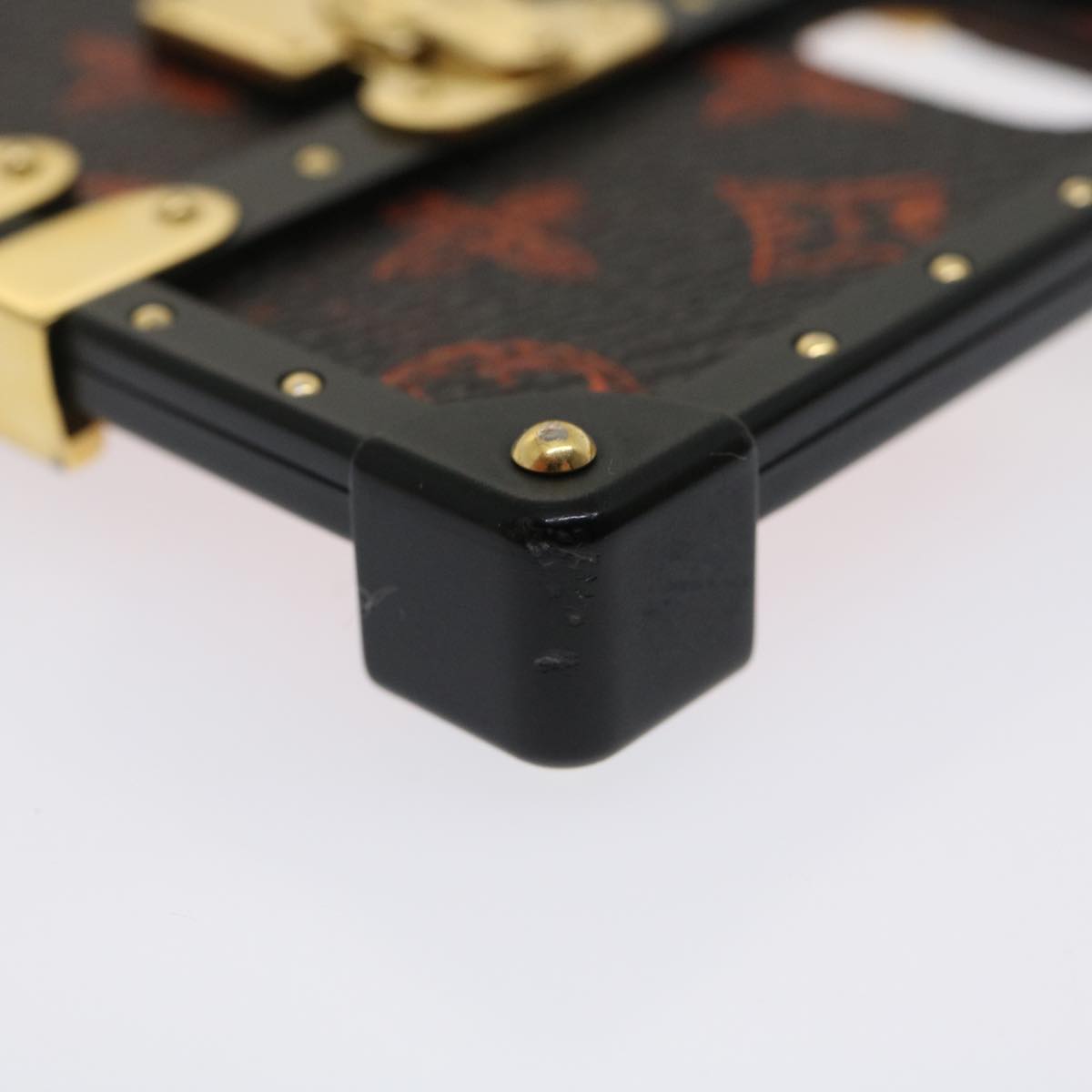 Louis Vuitton Black Canvas Trunk wallet accessories