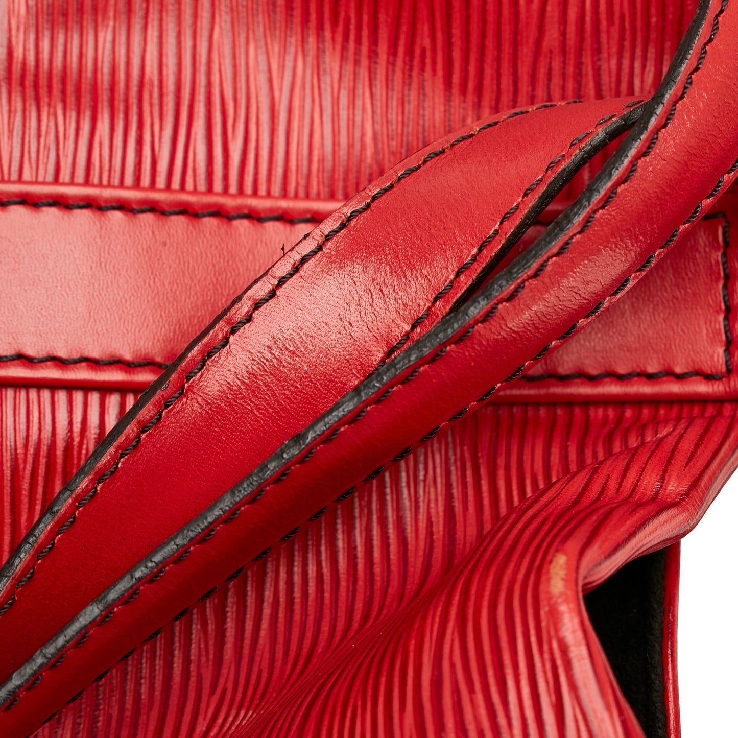 LOUIS VUITTON Epi Randonnee PM Red