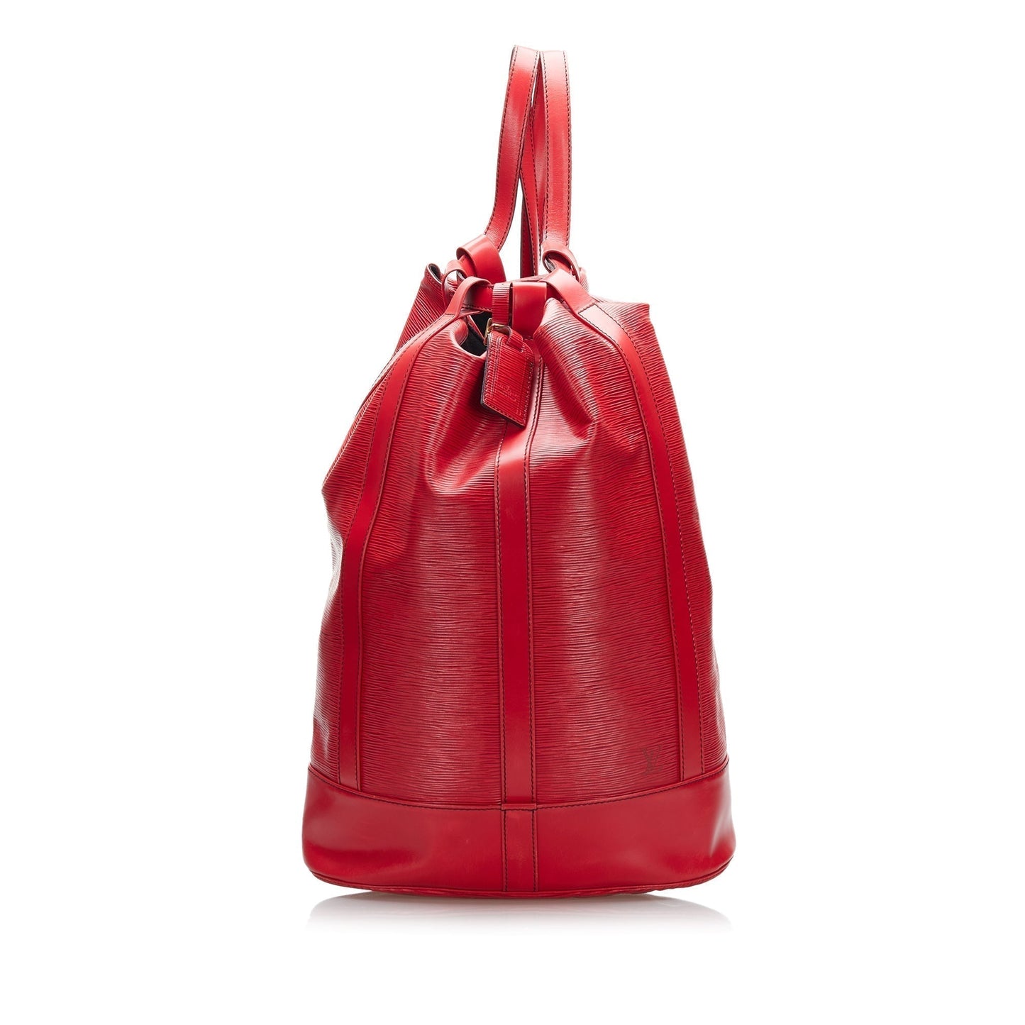 LOUIS VUITTON Epi Randonnee PM Red