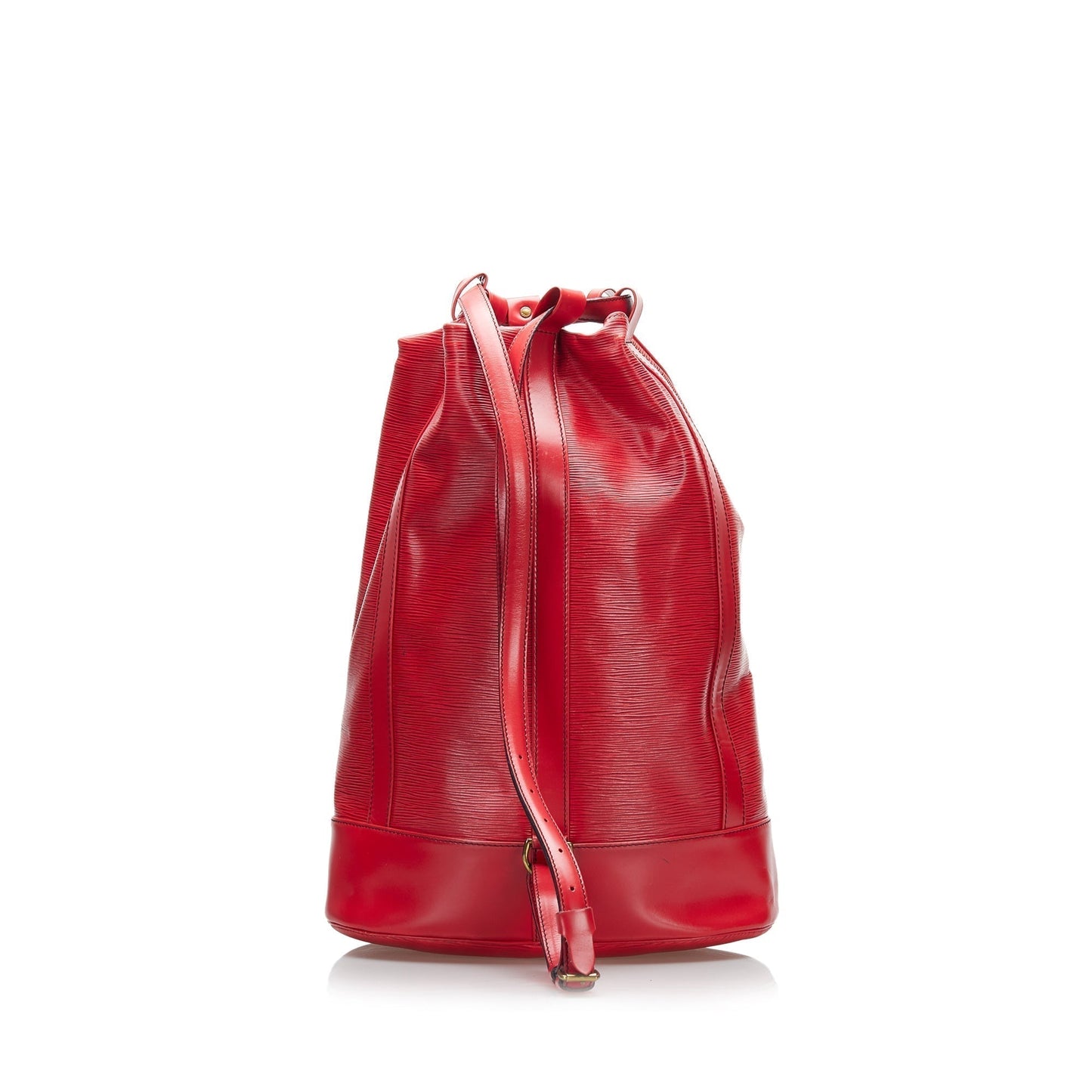 LOUIS VUITTON Epi Randonnee PM Red
