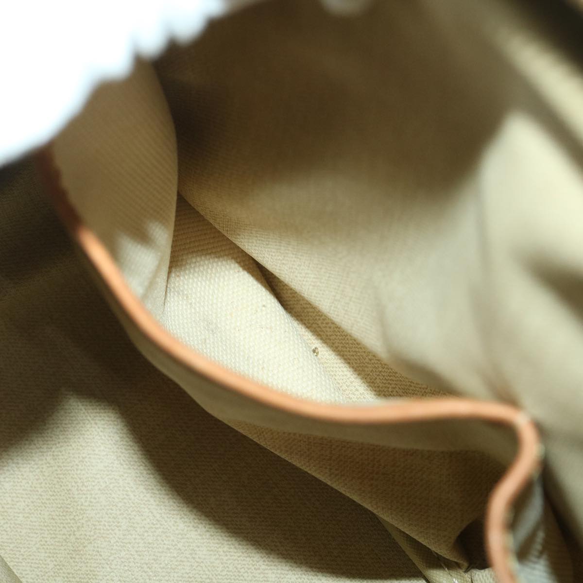 Louis Vuitton Brown Canvas Trouville handbag bag