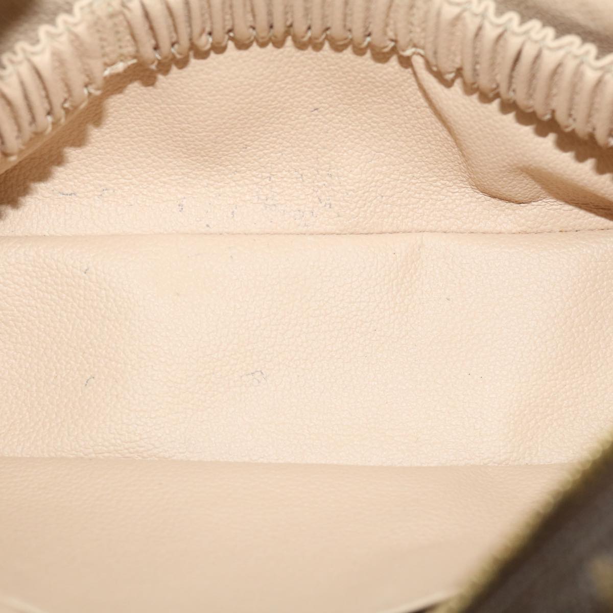 Louis Vuitton Brown Canvas Trousse de Toilette clutch bag
