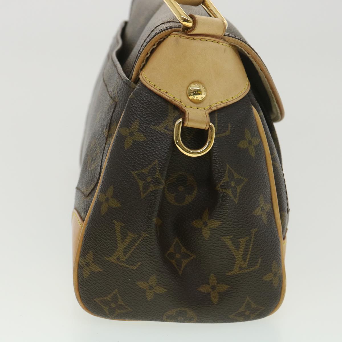 Louis Vuitton Brown Canvas Beverly shoulder bag
