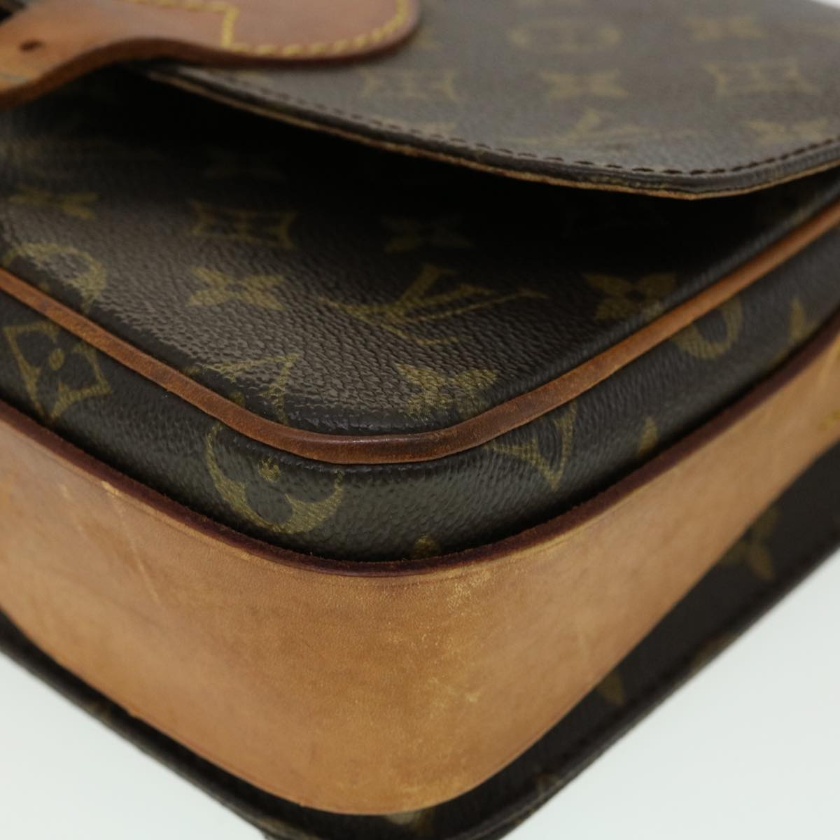 Louis Vuitton Brown Canvas Cartouchiere shoulder bag