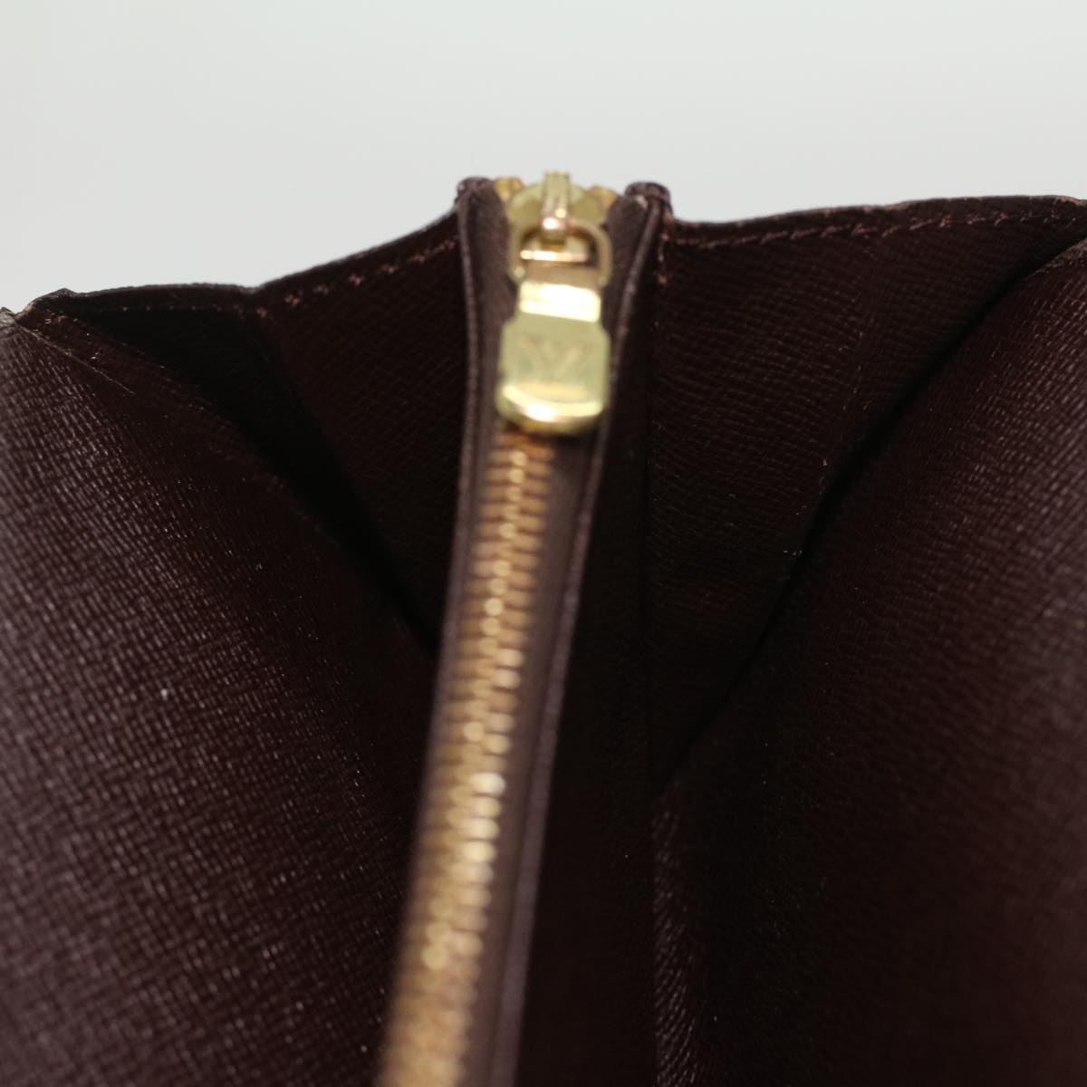 Louis Vuitton Brown Canvas Portefeuille Sarah wallet accessories