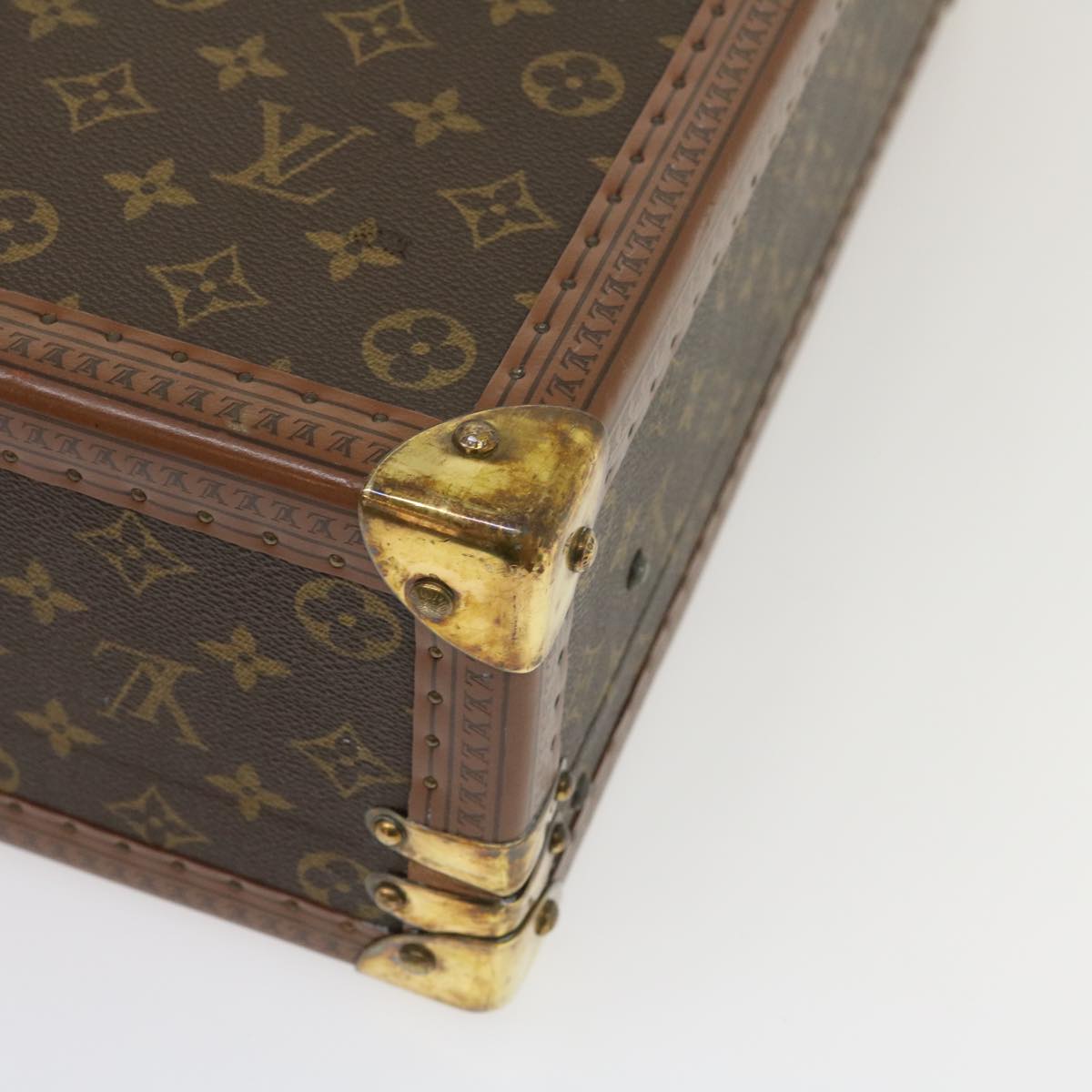 Louis Vuitton Brown Canvas Cotteville 40 travel bag