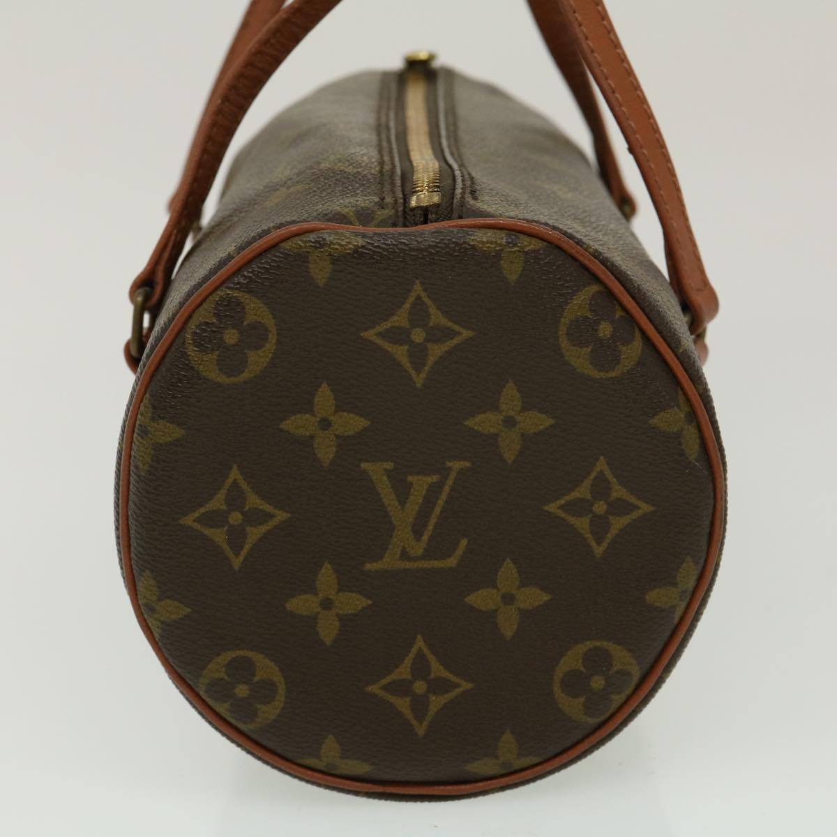 Louis Vuitton Brown Canvas Papillon 26 handbag bag