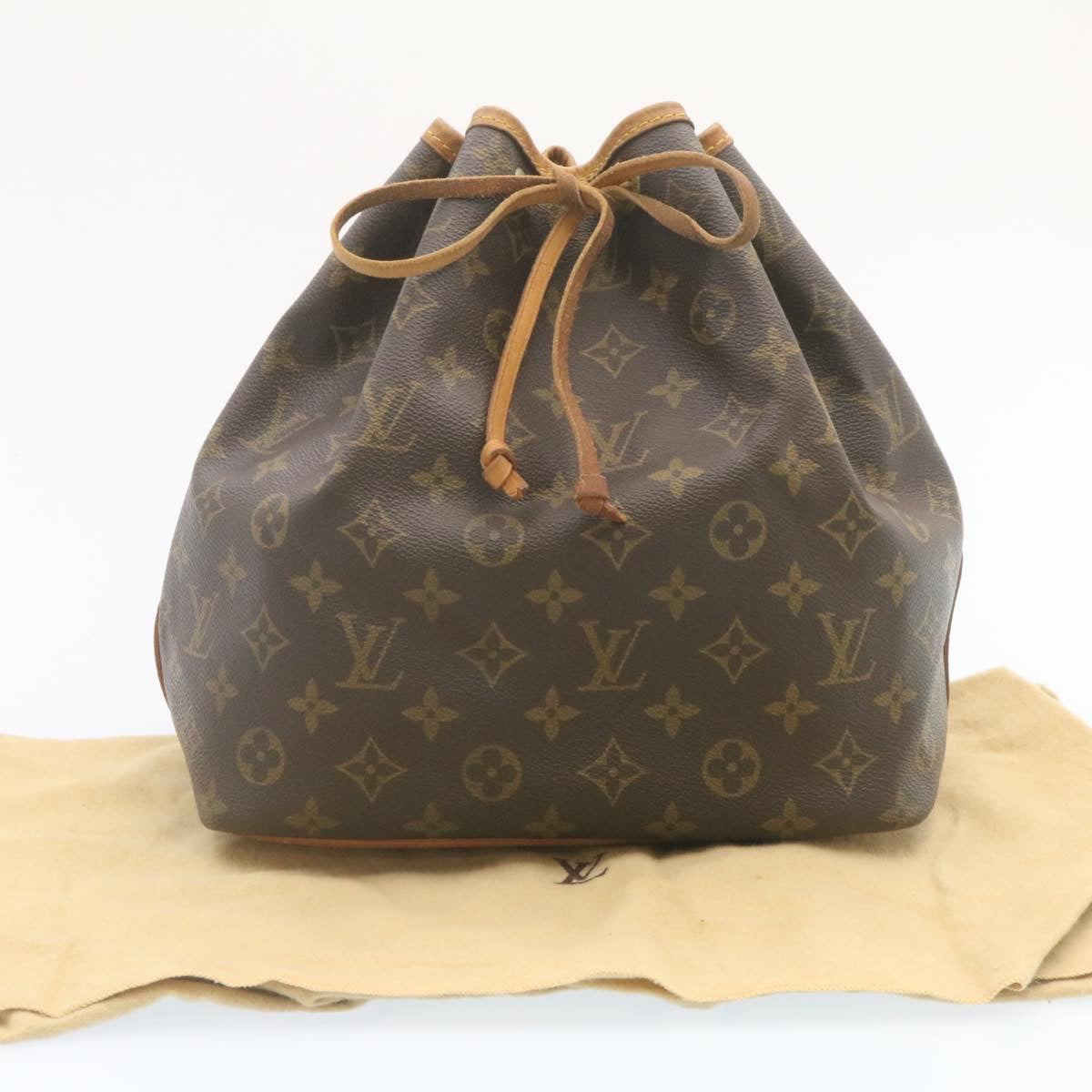 Louis Vuitton Brown Canvas Petit Noe shoulder bag