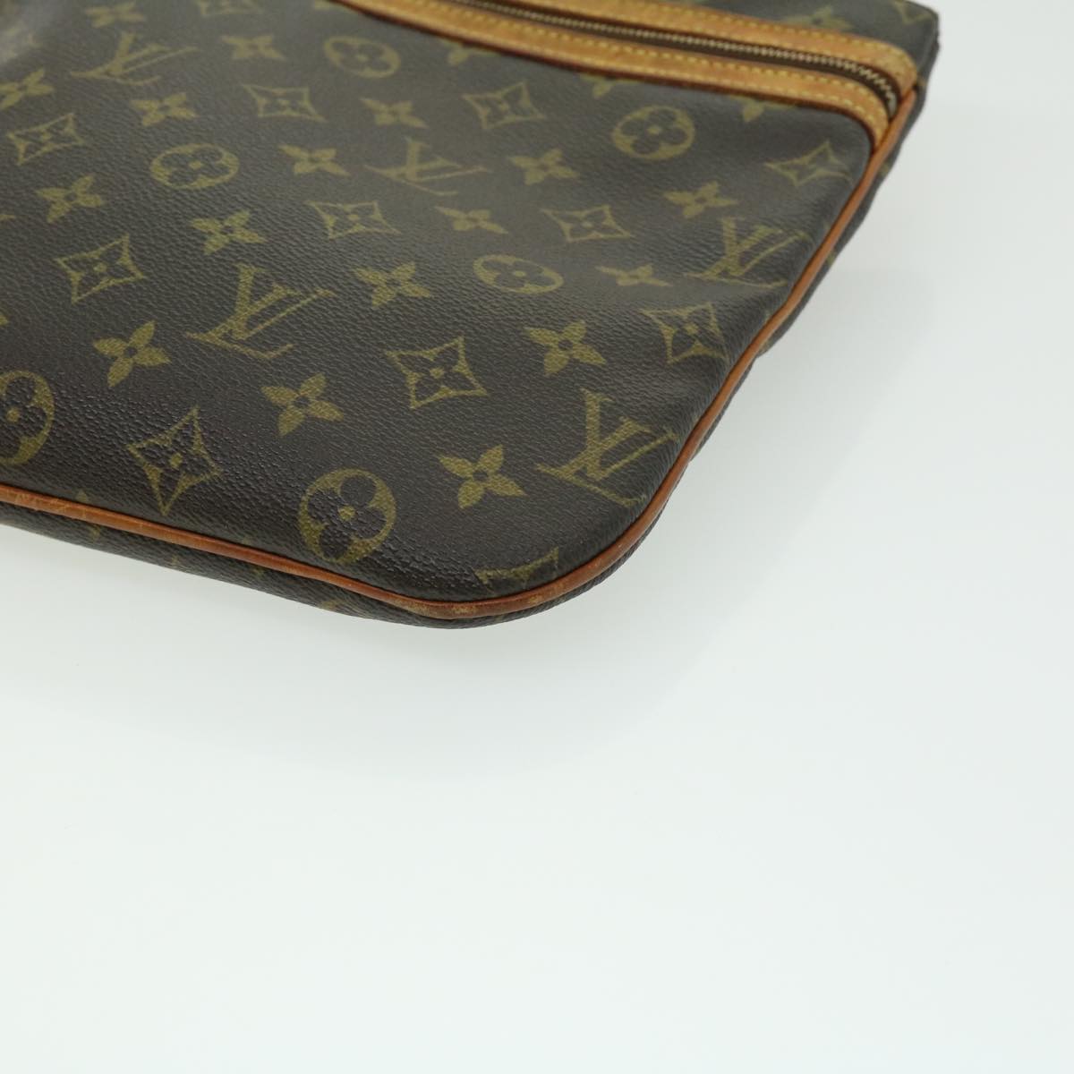Louis Vuitton Brown Canvas Pochette Bosphore shoulder bag