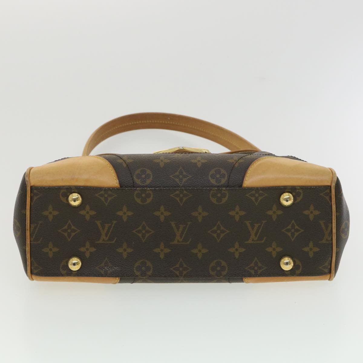Louis Vuitton Brown Canvas Beverly shoulder bag