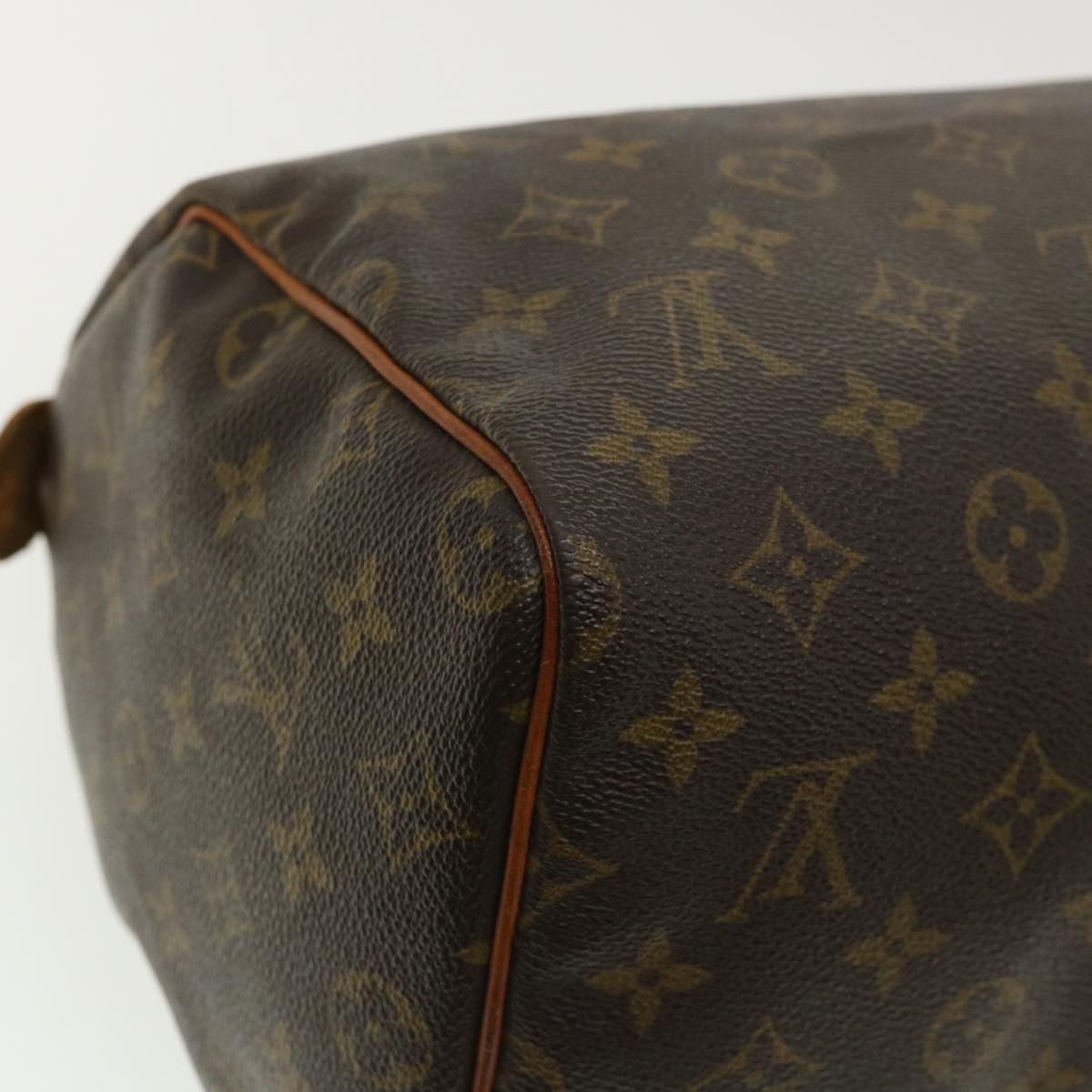 Louis Vuitton Brown Canvas Speedy 30 handbag bag
