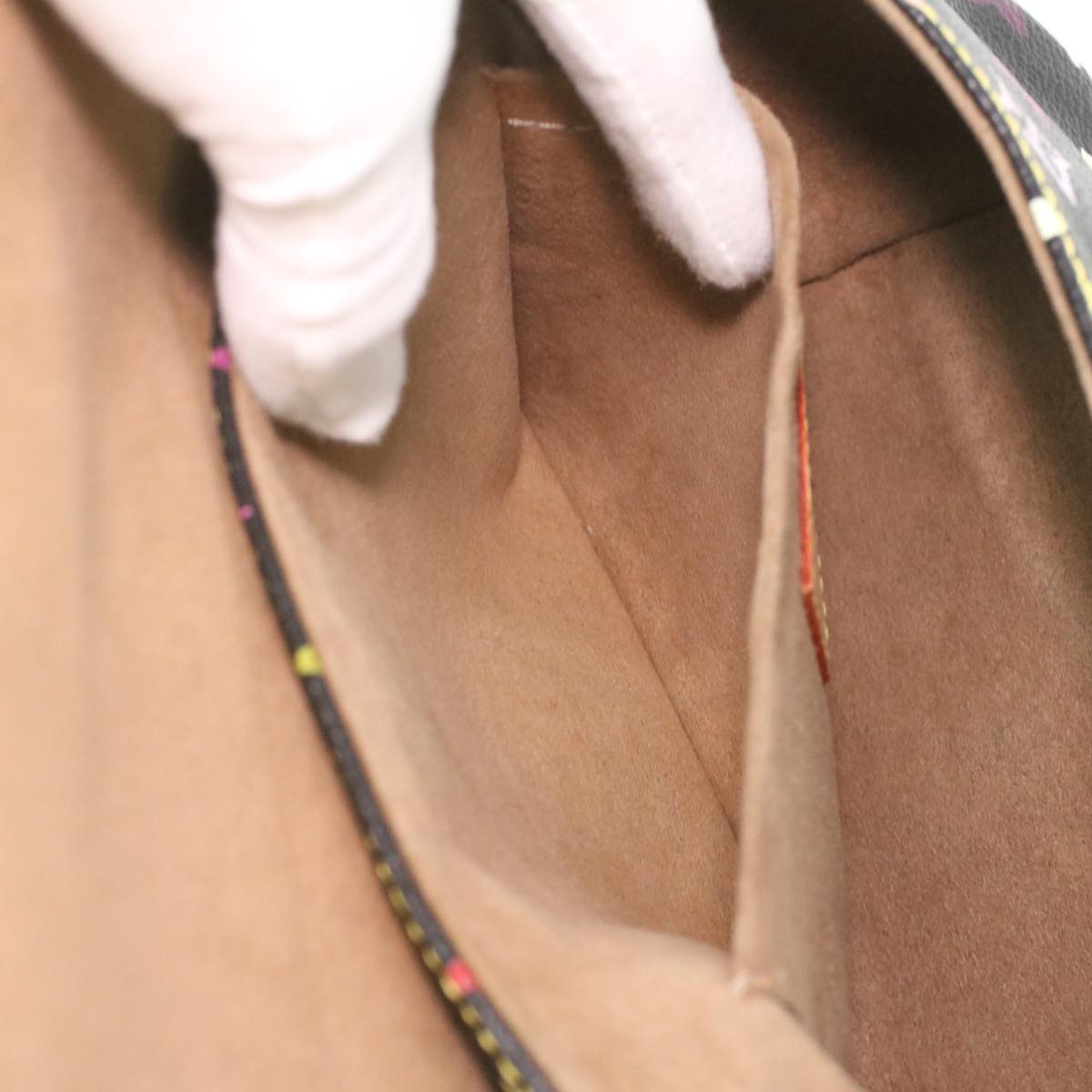Louis Vuitton Black Canvas Patti shoulder bag