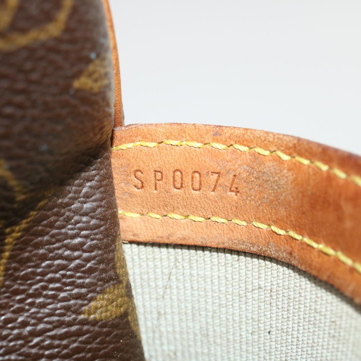 Louis Vuitton Brown Canvas Reporter shoulder bag