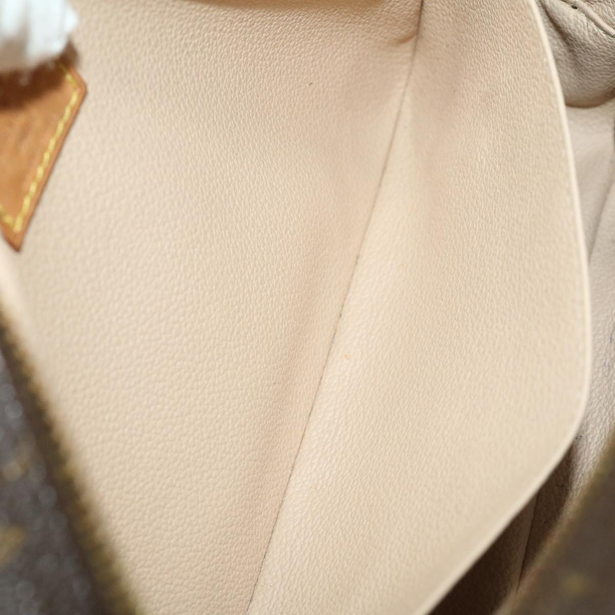 Louis Vuitton Brown Canvas Trousse de Toilette clutch bag