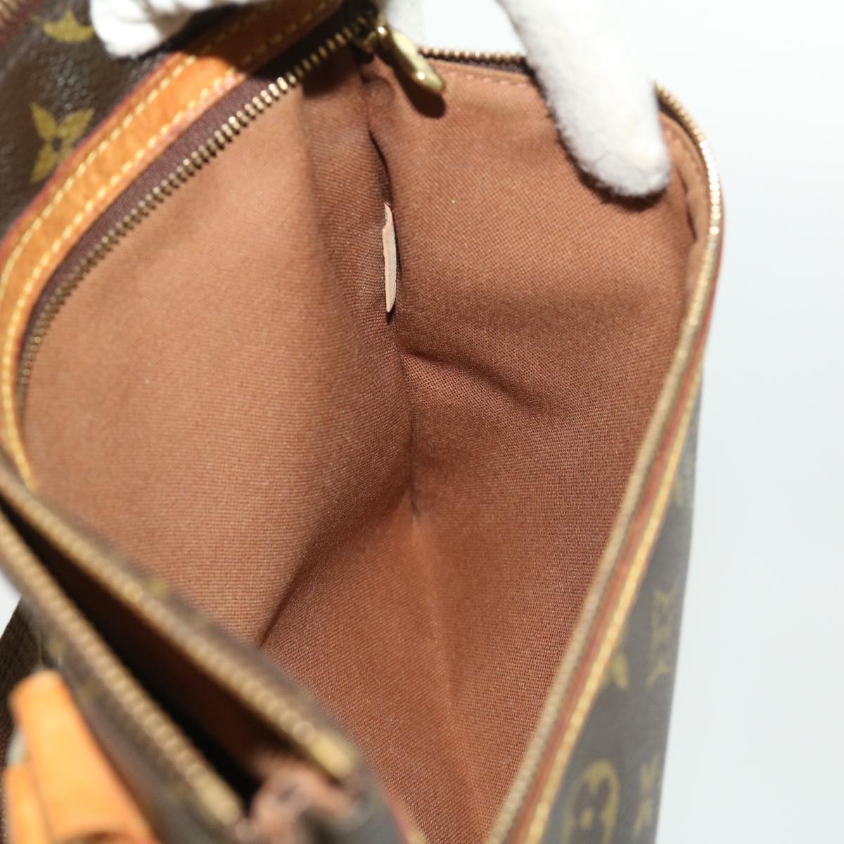 Louis Vuitton Brown Canvas Pochette Bosphore shoulder bag