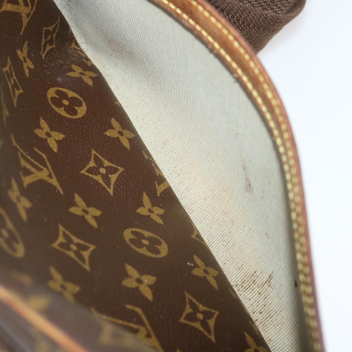 Louis Vuitton Brown Canvas Reporter shoulder bag