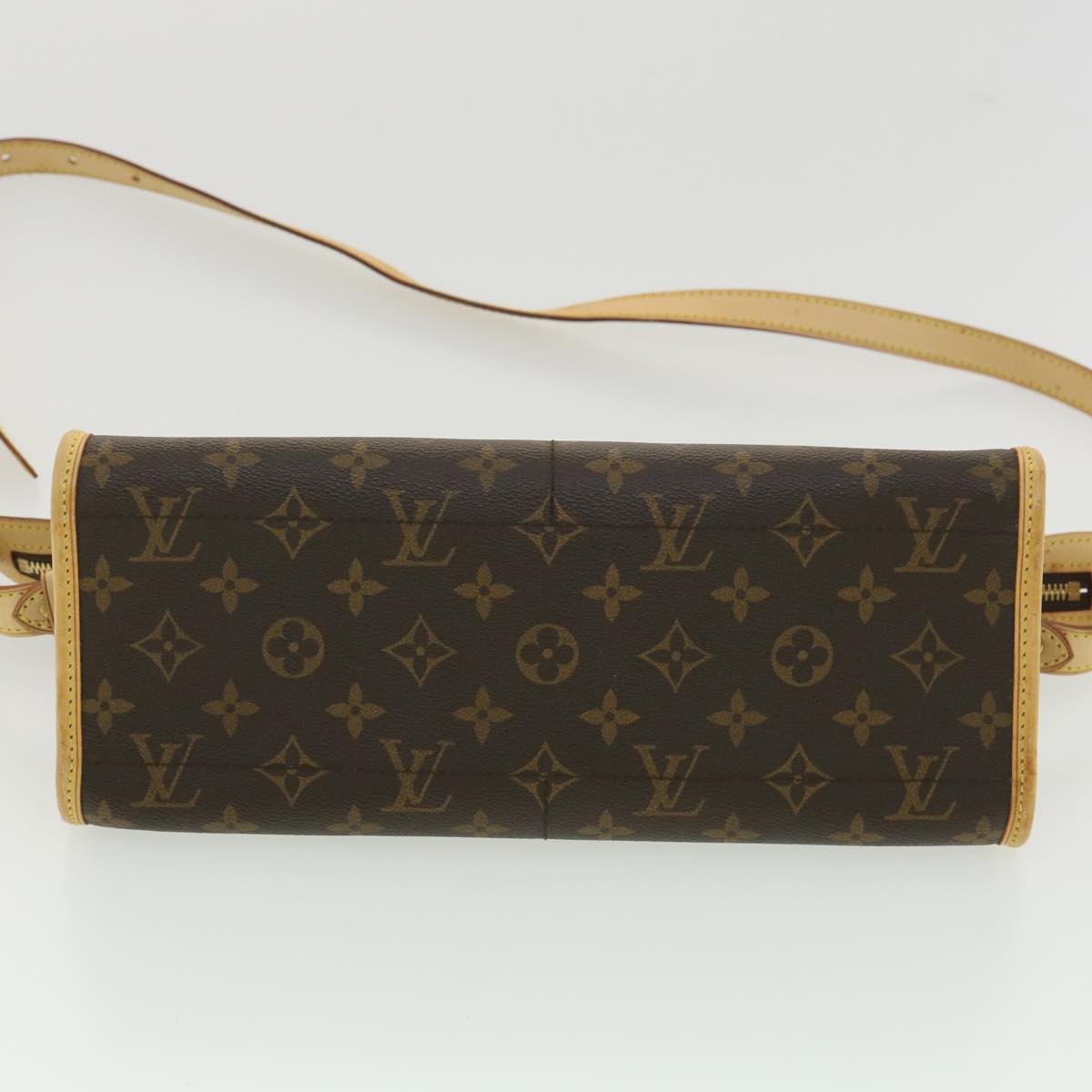 Louis Vuitton Brown Canvas Popincourt shoulder bag