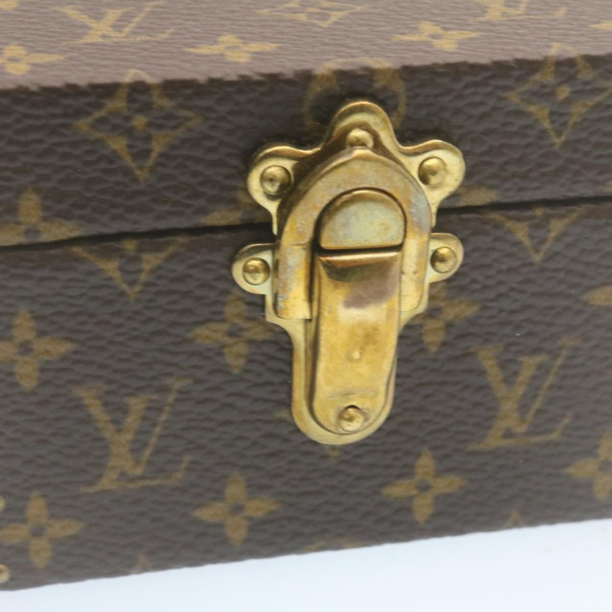 Louis Vuitton Gray Canvas Jewelry case wallet accessories