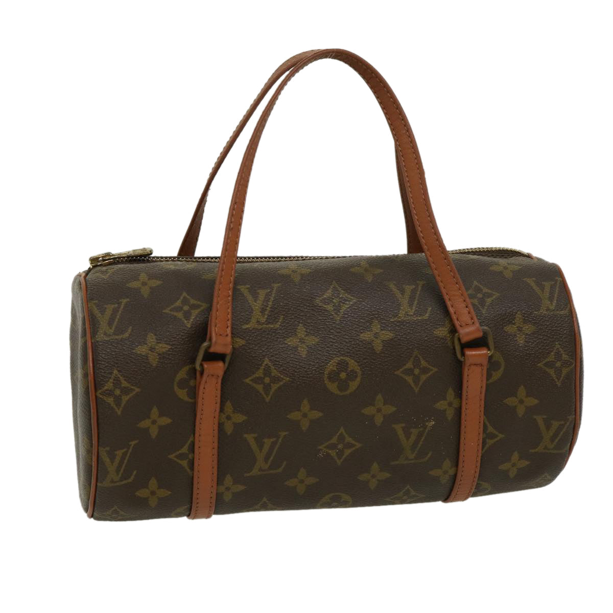 Louis Vuitton Brown Canvas Papillon 26 handbag bag
