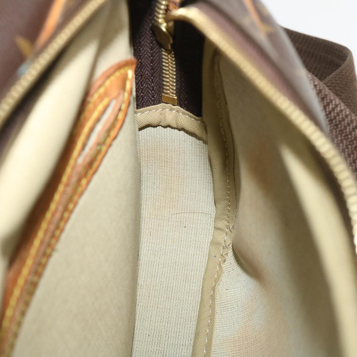 Louis Vuitton Brown Canvas Reporter shoulder bag