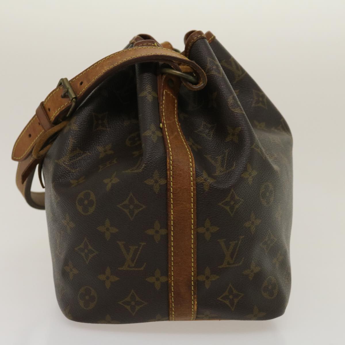 Louis Vuitton Brown Canvas Petit Noe shoulder bag