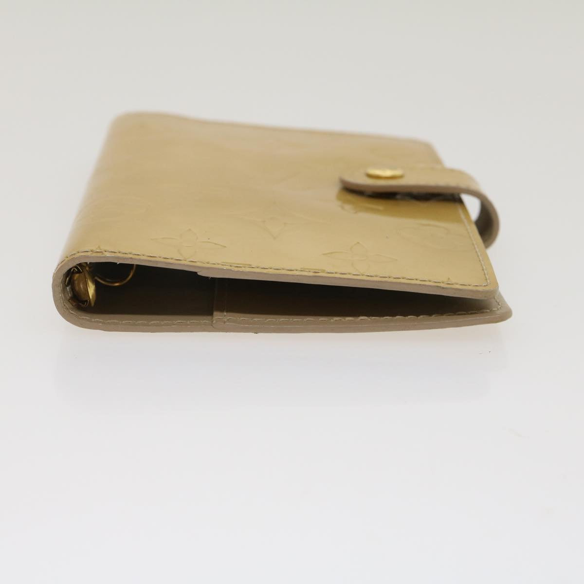 Louis Vuitton Beige Patent leather Agenda wallet accessories