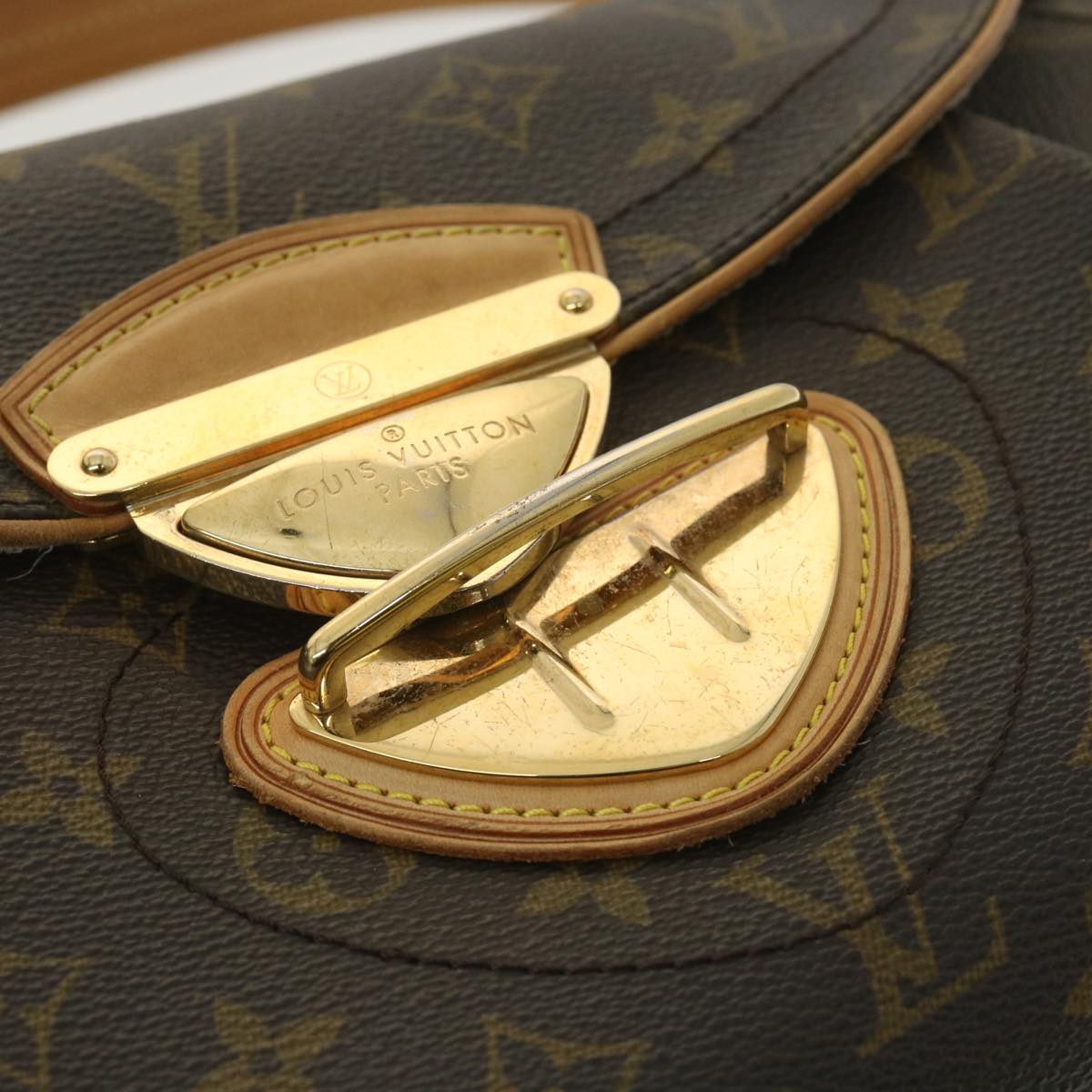 Louis Vuitton Brown Canvas Beverly shoulder bag