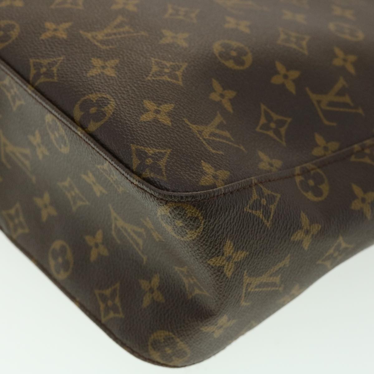Louis Vuitton Brown Canvas Looping GM shoulder bag