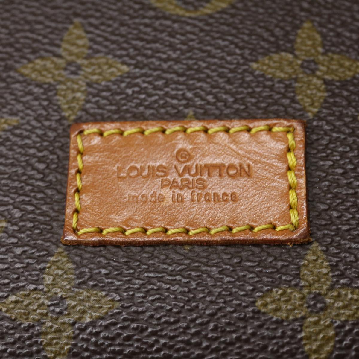 Louis Vuitton Brown Canvas Saumur 35 shoulder bag