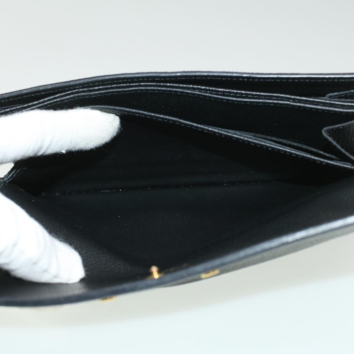 Louis Vuitton Black Canvas  wallet accessories