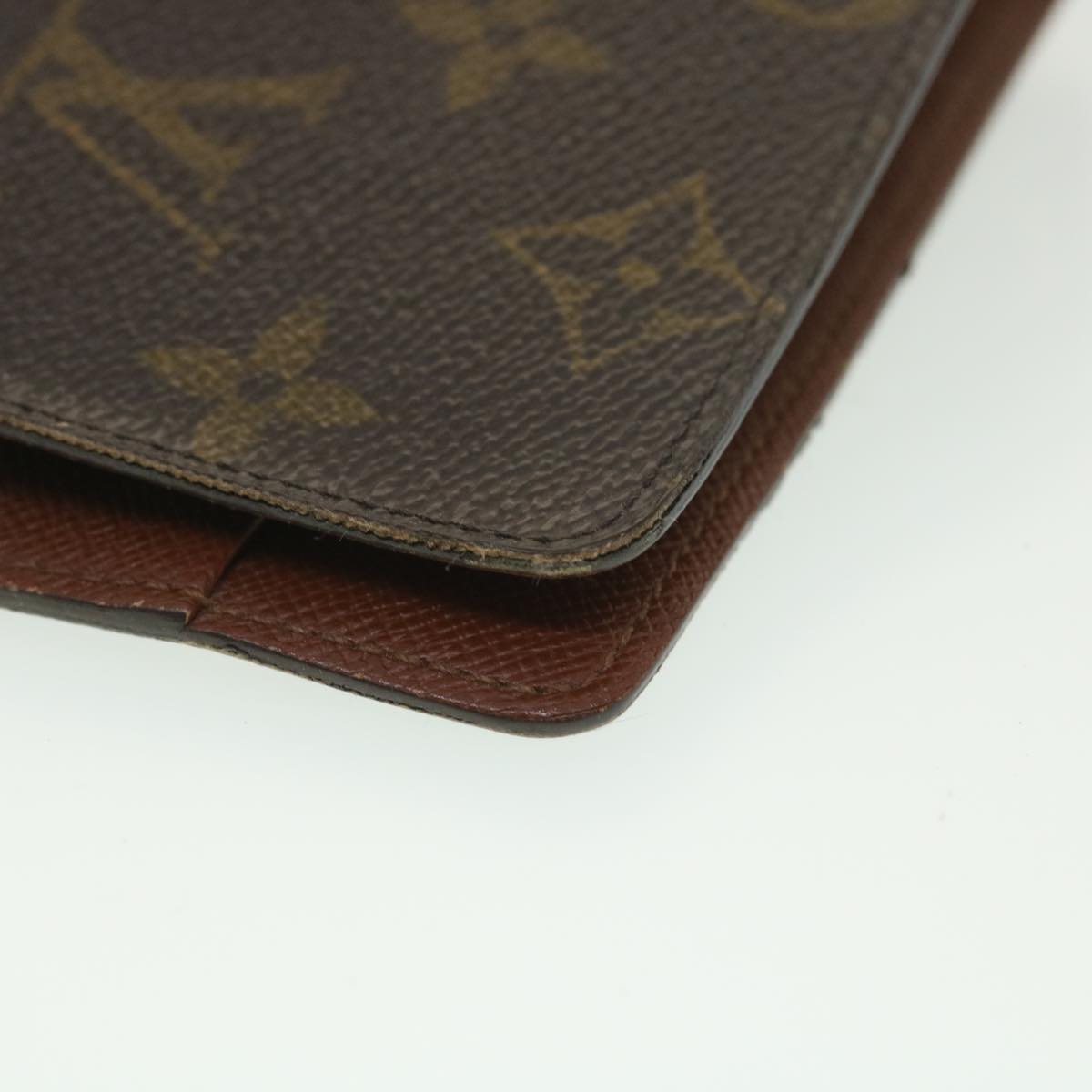 Louis Vuitton Brown Canvas Agenda cover wallet accessories