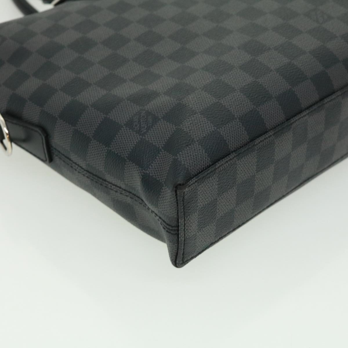 Louis Vuitton Black Canvas Porte documents Jour briefcase bag