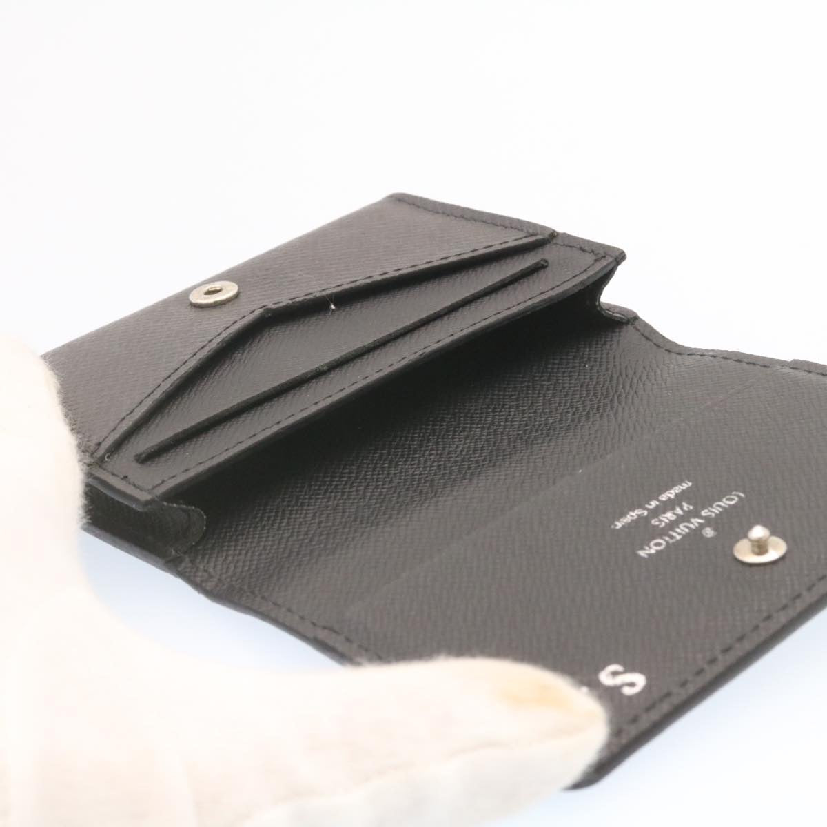 Louis Vuitton Black Leather  wallet accessories